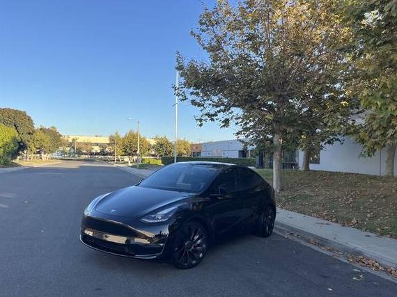 TESLA MODEL Y 2021 5YJYGDEF2MF211808 image